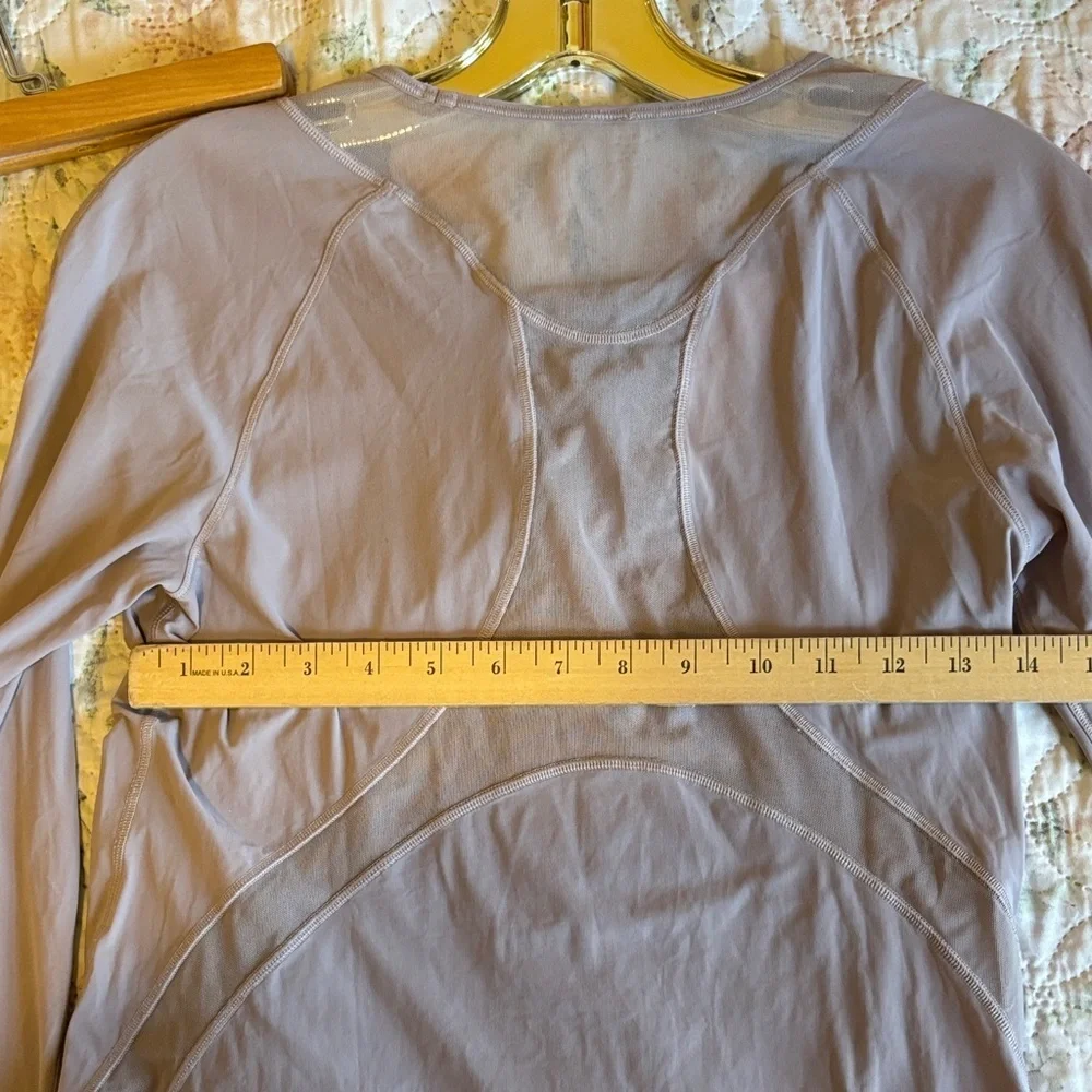 lululemon athletica Lavender Long Sleeve Top